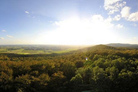 Uitzicht op Natuur- en Geopark TERRA.vita