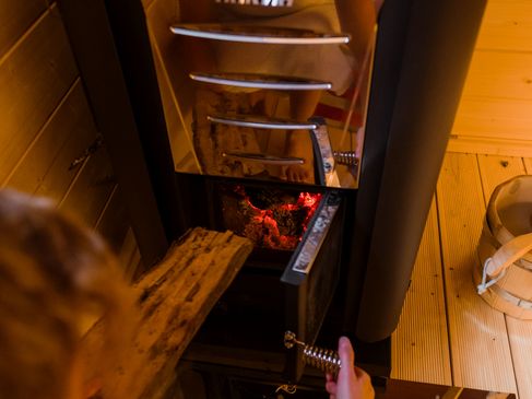 Geheim weekendje weg: Opstoken van de sauna in het Künstlerhaus